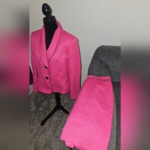 Black Label Women's 2pc Top Blazer Size 14 Skirt Size 12